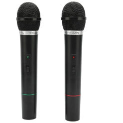 Karaoke kit 2x wireless microphone + station Soodukas.Com