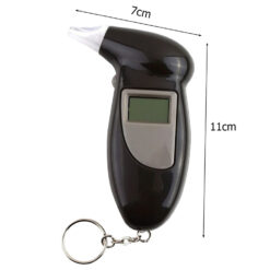 Hingamisanalüsaator koos vahetatavate suupillide 5 otsikuga lcd ekraaniga Soodukas.Com