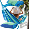 Hamak w paski ogrodowy kolorowy jednoosobowy 200x80 pokrowiec etui – Soodukas.Com Hamak w paski ogrodowy kolorowy jednoosobowy 200x80 pokrowiec etui Soodukas.Com