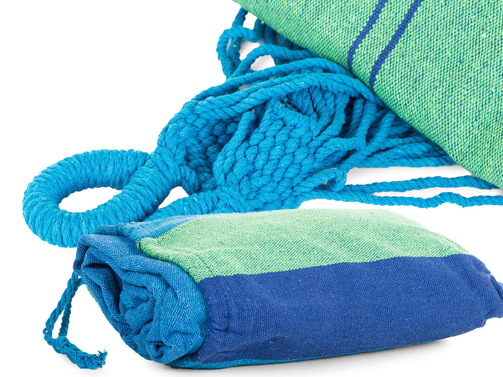 Hamak w paski ogrodowy kolorowy jednoosobowy 200x80 pokrowiec etui – Soodukas.Com Hamak w paski ogrodowy kolorowy jednoosobowy 200x80 pokrowiec etui - Image 5