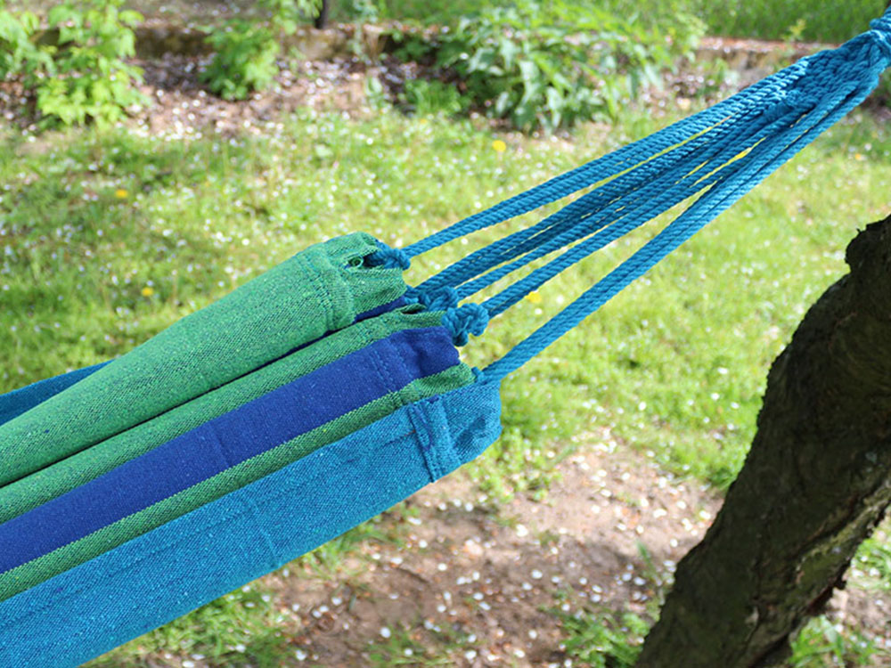 Hamak w paski ogrodowy kolorowy jednoosobowy 200x80 pokrowiec etui – Soodukas.Com Hamak w paski ogrodowy kolorowy jednoosobowy 200x80 pokrowiec etui - Image 9