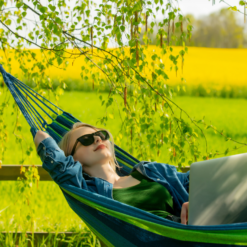 Hamak w paski ogrodowy kolorowy jednoosobowy 200x80 pokrowiec etui – Soodukas.Com Hamak w paski ogrodowy kolorowy jednoosobowy 200x80 pokrowiec etui Soodukas.Com