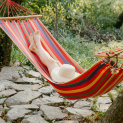 Hamak ogrodowy wzmocniony w paski kolorowy drewno bujak huśtawka 200 x 80 – Soodukas.Com Hamak ogrodowy wzmocniony w paski kolorowy drewno bujak huśtawka 200 x 80 Soodukas.Com