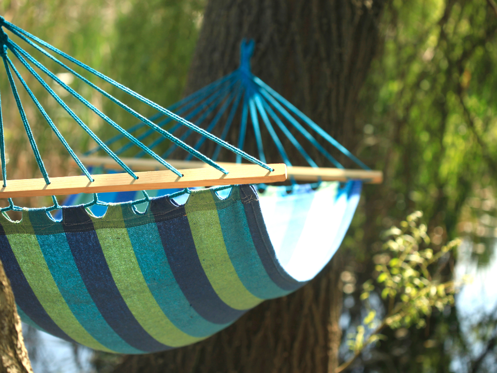 Hamak ogrodowy wzmocniony w paski kolorowy drewno bujak huśtawka 200 x 80 – Soodukas.Com Hamak ogrodowy wzmocniony w paski kolorowy drewno bujak huśtawka 200 x 80 - Image 7
