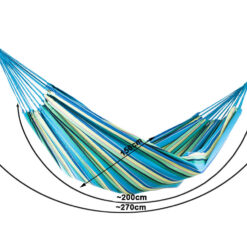 Hamak ogrodowy dwuosobowy xxl turystyczny w paski pokrowiec 200 x 150 duży – Soodukas.Com Hamak ogrodowy dwuosobowy xxl turystyczny w paski pokrowiec 200 x 150 duży Soodukas.Com