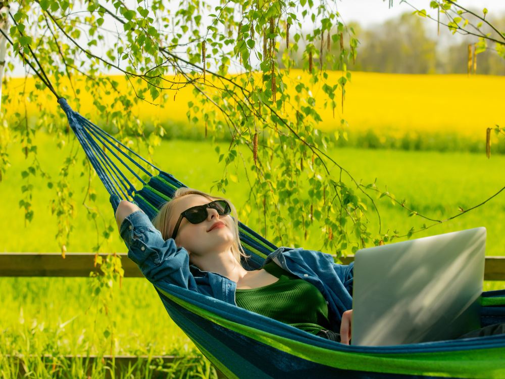 Hamak ogrodowy dwuosobowy xxl turystyczny w paski pokrowiec 200 x 150 duży – Soodukas.Com Hamak ogrodowy dwuosobowy xxl turystyczny w paski pokrowiec 200 x 150 duży - Image 12