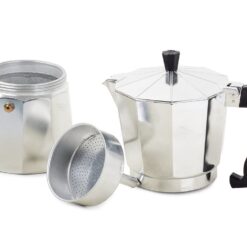 Kawiarka zaparzacz do kawy 12 kaw 600ml aluminiowa Soodukas.Com