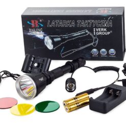 Bailong latarka taktyczna broń cree xm-l t6 q2888 Soodukas.Com