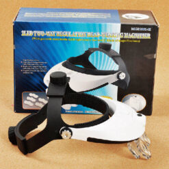 Lupa nagłowna 2 led soczewki na głowę 6x okulary Soodukas.Com