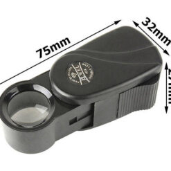 Lupa kieszonkowa jubilerska rozsuwana 10x 20mm Soodukas.Com