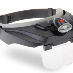 Lupa nagłowna okulary precyzyjne mocny led 3,5x Soodukas.Com
