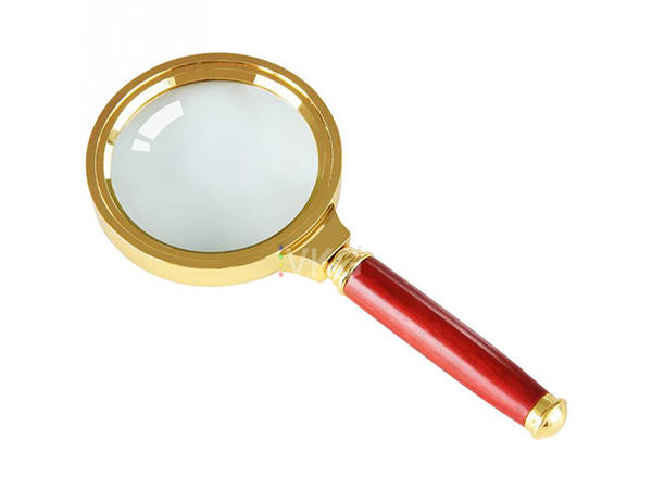 Lupa ręczna klasyczna 80mm złota szkło elegancka – Soodukas.Com Lupa ręczna klasyczna 80mm złota szkło elegancka - Image 4