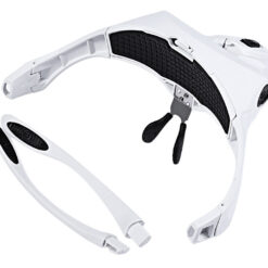 Lupa na głowę czołowa okulary z diodami 2 led 3.5x Soodukas.Com