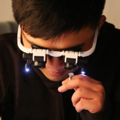 Lupa okulary zegarmistrzowskie naprawa 8x 23x led Soodukas.Com