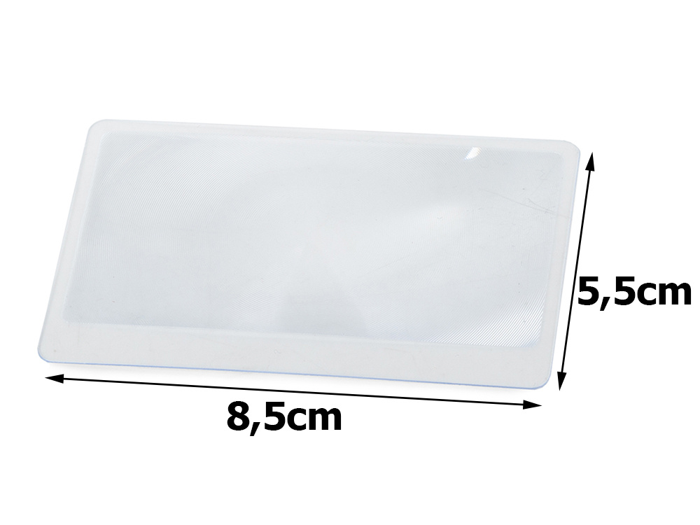 Lupa wizytówka soczewka fresnela kartka 85x55mm – Soodukas.Com Lupa wizytówka soczewka fresnela kartka 85x55mm - Image 4