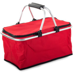 Kosz piknikowy składany termiczny turystyczny koszyk na zakupy izolacyjny Soodukas.Com