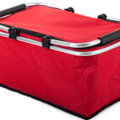 Kosz piknikowy składany termiczny turystyczny koszyk na zakupy izolacyjny Soodukas.Com