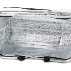 Kosz piknikowy składany termiczny turystyczny koszyk na zakupy izolacyjny Soodukas.Com