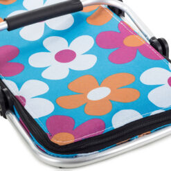 Kosz piknikowy składany termiczny turystyczny koszyk na zakupy izolacyjny Soodukas.Com