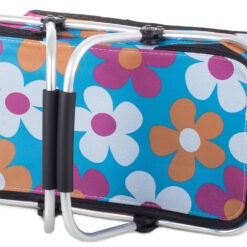 Kosz piknikowy składany termiczny turystyczny koszyk na zakupy izolacyjny Soodukas.Com