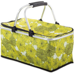Kosz piknikowy składany termiczny turystyczny koszyk na zakupy izolacyjny Soodukas.Com