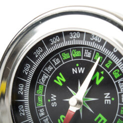 Kompas metalowy busola kieszonkowy turystyczny Soodukas.Com