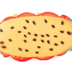 Koera mänguasi vinguv närimiskummi hamburger Soodukas.Com