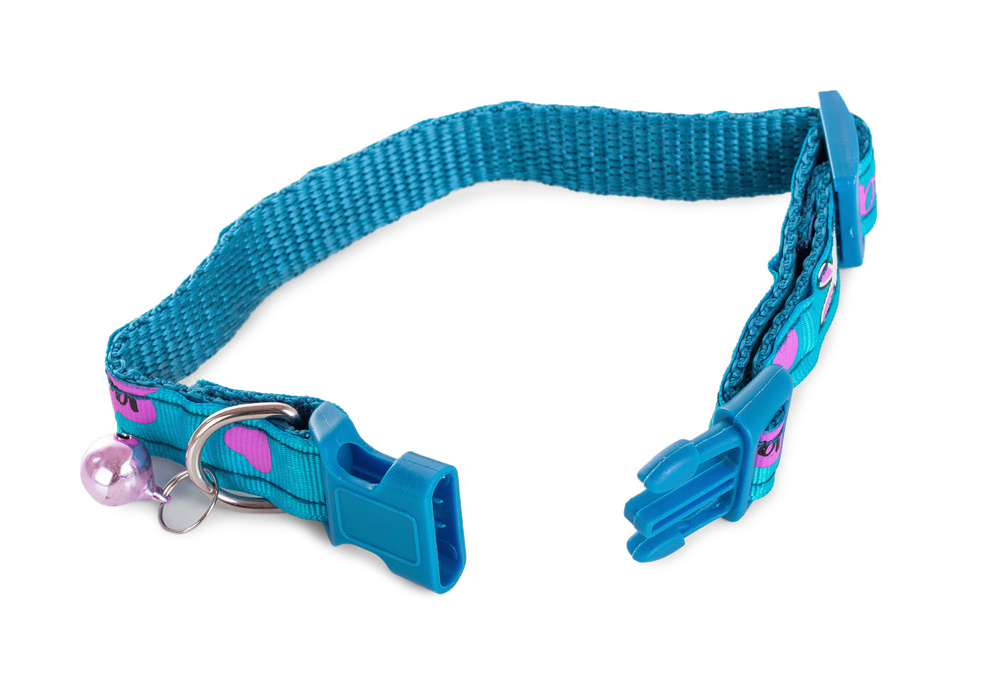 Obroża materiałowa dla psa kota z dzwoneczkiem 1,5 – Soodukas.Com Obroża materiałowa dla psa kota z dzwoneczkiem 1,5 - Image 3