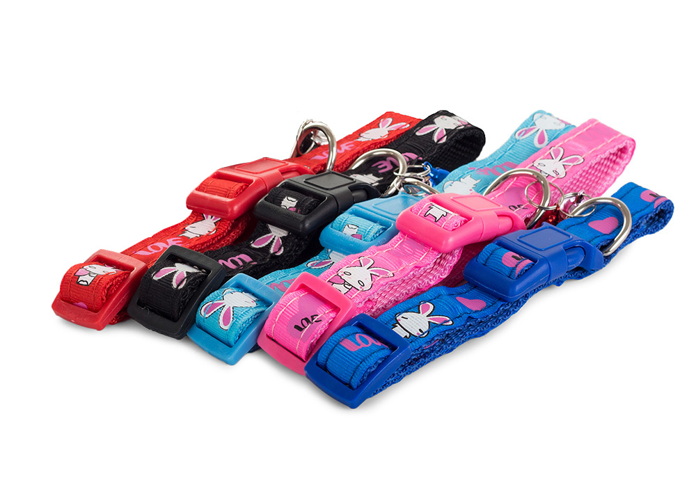 Obroża materiałowa dla psa kota z dzwoneczkiem 1,5 – Soodukas.Com Obroża materiałowa dla psa kota z dzwoneczkiem 1,5 - Image 4