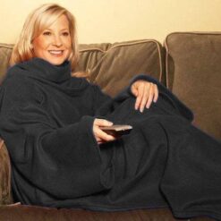 Koc z rękawami polarowy do czytania ciepły duży Soodukas.Com