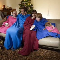 Koc z rękawami snuggie polarowy do czytania różowy – Soodukas.Com Koc z rękawami snuggie polarowy do czytania różowy Soodukas.Com