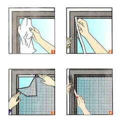 Must putukavõrk aknavõrk 180x150cm Soodukas.Com