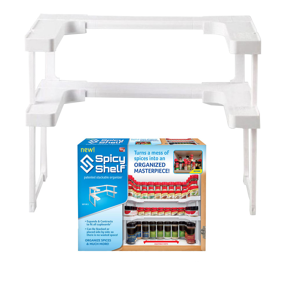 Organizer na pojemniki półka do szafki kuchni – Soodukas.Com Organizer na pojemniki półka do szafki kuchni