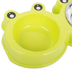 Miska podwójna dla psa kota metalowa 0,3l x 2 Soodukas.Com