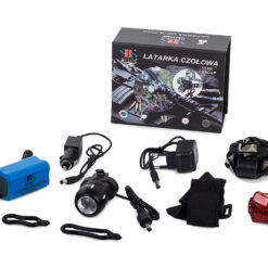 Bailong latarka czołowa rowerowa przód cree zoom Soodukas.Com