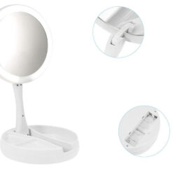 Valgustatud pööratav kosmeetikapeegel – Soodukas.Com Valgustatud pööratav kosmeetikapeegel Soodukas.Com