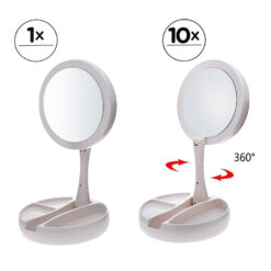 Valgustatud pööratav kosmeetikapeegel – Soodukas.Com Valgustatud pööratav kosmeetikapeegel Soodukas.Com