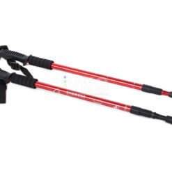 Teleskopowe kijki kije nordic walking kolor czerwony Soodukas.Com
