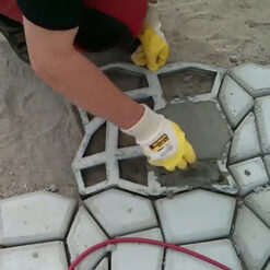 Forma do kostki brukowej kamienia betonu kocie łby Soodukas.Com