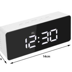 Stiilne LED äratuskell termomeetriga Soodukas.Com