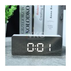 Stiilne LED äratuskell termomeetriga Soodukas.Com