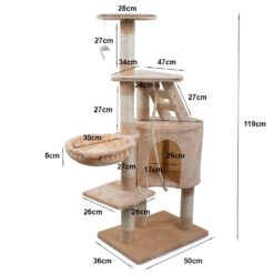 Kassi mängupuu ja peidik Soodukas.Com
