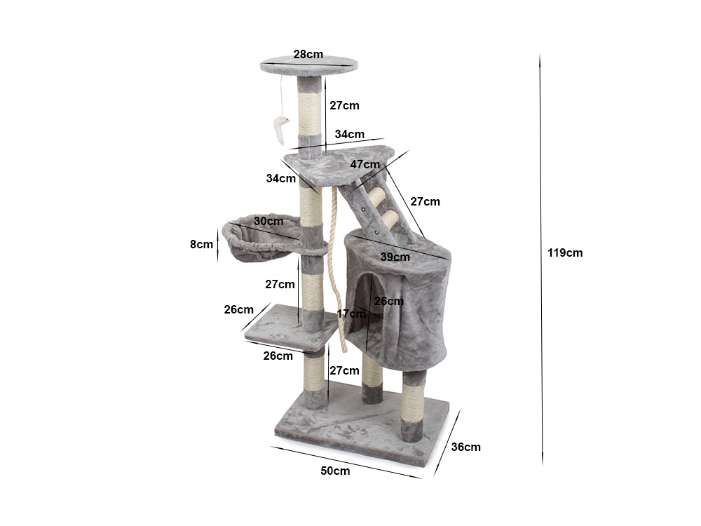 Kassi kraapimispuu majaga – Soodukas.Com Kassi kraapimispuu majaga - Image 10