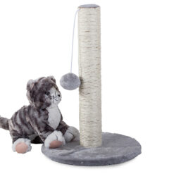 Kassi kraapimispost mänguasjaga Soodukas.Com