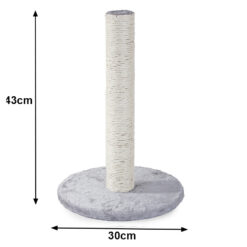 Kassi kraapimispost mänguasjaga Soodukas.Com