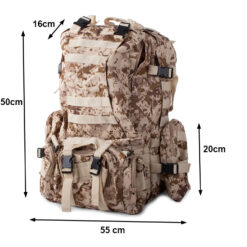 Taktikaline ellujäämise sõjaline seljakott 48.5l Soodukas.Com