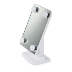 Valgustusega pöörlev meigipeegel Soodukas.Com