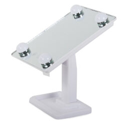 Valgustusega pöörlev meigipeegel Soodukas.Com