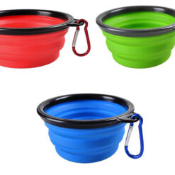 Miska składana silikonowa dla psa podróżna 0,4 l Soodukas.Com