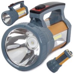 Mitmekülgne päikesepaneeliga taskulamp